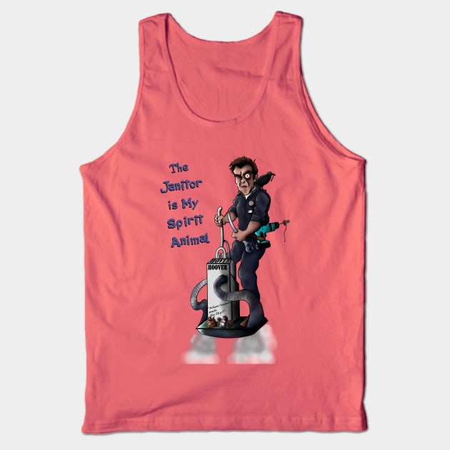 The Janitor Tank Top by Chuck